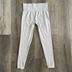 Gymshark Vital Seamless Leggings Light Grey - Size: Small
